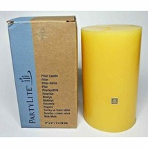 PartyLite 3&quot; x 5&quot; Pillar Candle New in Box Daffodil P5H/C35165 - £15.13 GBP