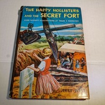 The Happy Hollisters and The Secret Fort by Jerry West Hardcover VG - £7.82 GBP