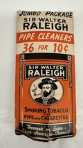 Rare Sir Walter Raleigh Jumbo Package Of Pipe Cleaners 24 Not 36 - $29.65