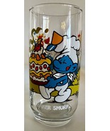 Hardees The Smurfs BAKER SMURF Drinking Glass VTG 1983 Fun Collectible f... - £7.81 GBP