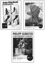 Bundle- 3 Assorted Various Artists B&amp;W Hipster Posters - £78.33 GBP