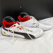 Puma Ferrari Men&#39;s White Shoes/Sneakers Size 12 SKU 5607 - $38.56