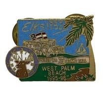 West Palm Beach Florida Elks Lodge 1352 BPOE Benevolent Protective Order Hat Pin - £6.26 GBP