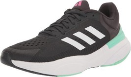 adidas Womens Response Super 3.0 Running Shoes 7.5 Carbon/White/Pulse Mint - $66.21