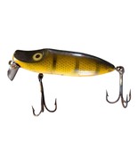 River Runt Spook Sinker Fishing Lure Yellow Perch VTG Heddon?? - $163.41 MXN