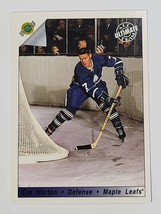 1992 Tim Horton Nhl Hockey Card Ultimate Toronto Maple Leafs Vintage Sports - £2.23 GBP