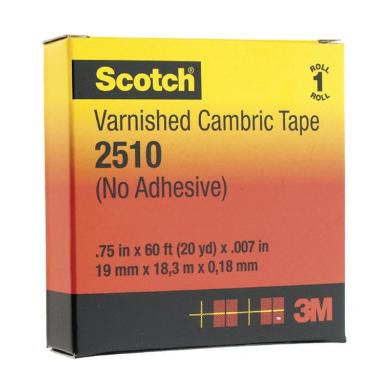 Scotch 3M Varnished Cambric Electrical Tape Non-Adhesive 7000031578 - $39.59