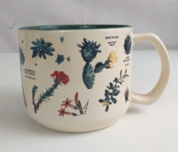 Cognitive Surplus Cactus Flower Plants Design 3.25&quot; Coffee Cup - $9.69