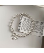 S925 Sterling Silver Bracelets for Women Bow Knot Bracelet Women&#39;s Jewelry - $48.00