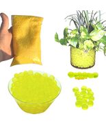 Yellow Water Beads for Vase Fillers 1 LB Bag Non-Toxic Expand to 1/2&quot; to... - $9.62 CAD