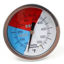 3" Temperature Thermometer Gauge | Barbecue BBQ Grill Smoker Pit Thermostat - $9.89