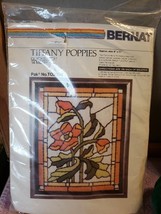 New NIP Bernat Tiffany Poppies Needlepoint Kit TO2034 - $25.73