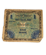 1944 Germany 1 (Eine) Mark Deutschland  WWII Allied Occupation - £3.82 GBP