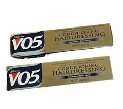 Alberto VO5 Conditioning Hairdressing Normal Dry Hair 1.5oz each lot x 2 Gold - $43.56