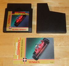 Nintendo NES Super Sprint Video Game, with Manual, Tested and Working - £11.80 GBP