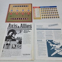 Axis &amp; Allies Spring 1942 Board Game Replacement Pieces Instructions &amp; More - £11.39 GBP