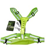 LED Reflective Running Vest with Pouch - $15.67