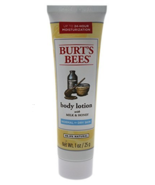 Burt&#39;s Bees Milk &amp; Honey Body Lotion Normal to Dry Skin 1 oz 25 g All Na... - $12.99