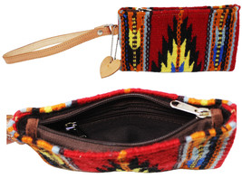 Women&#39;s Western Handwoven Wool Rodeo Cowgirl Fashion Wristlet Wallet 103A03 - $49.49