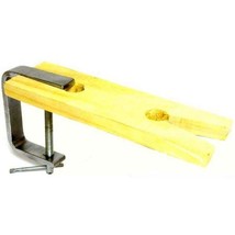 Jewelers Bench Pin Clamp V-Slot with C- Clamp Mount on Table Workbench - £6.82 GBP