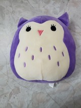 Squishmallows Kellytoy Purple Owl Plush Soft Toy Stuffed Animal 9&quot; - £10.32 GBP