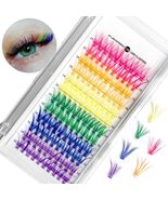 Kit de extensión de pestañas, 120 pcs de grupo de pestañas individuales ... - $10.40