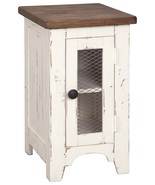 Wystfield - White / Brown - Chair Side End Table - $2,439.03 MXN