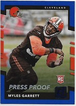 2017 Donruss Press Proof Blue #356 Myles Garrett NM-MT Browns - £9.81 GBP