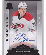 14-15 Upper Deck The Cup Patrick Brown Black Rookie Auto 1/1 - $4,737.27 MXN