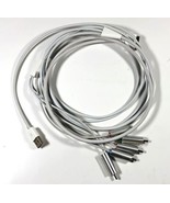 5 RCA Composite A/V Cable, White - $7.91
