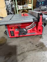 CRAFTSMAN CMXETAX69434502 Portable Jobsite Table Saw 10&quot; READ - $124.99