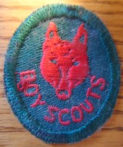 Boy Scouts circa 1960&#39;s Vintage Crest 1 1/2 Inch Scouting Collectible Wolf Pack - £7.13 GBP