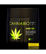 CANNABIO - Hair mask with Hemp oil and Argan oil – 500 ml - $58.31 CAD