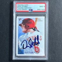 2010 Topps National Chicle #260 Drew Stubbs Signed Card PSA Slabbed Auto... - £47.12 GBP