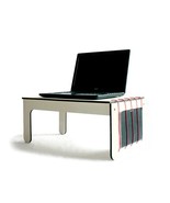 Compact Wooden Work Desk for Home, Handmade with Side Storage, Ideal for... - £94.38 GBP