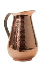 Water Pitcher jug dispenser  2.5 Liters Hammered Copper - £48.28 GBP