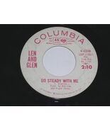 Len And Glen Go Steady With Me Write Me Baby Please 45 Rpm Record Promo VG - $9.99