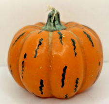 Vintage Russ Fall Autumn Pumpkin Candle 2.5&quot; SKU H499 - £12.76 GBP