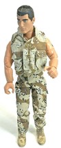 Vintage 1996 Hasbro GI Joe Figure 12&quot; Military Combat Adventure Toy Camo... - £15.52 GBP