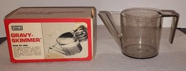 Vintage 1982 Cooks Tools Gravy Skimmer Fat Separator 1 &amp; 1/2 Cups Original Box - £12.92 GBP