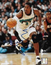 Shareef Abdur-Rahim Vancouver Grizzlies signed basketball 8x10 photo COA - £55.38 GBP