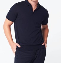 George Patrick polo shirt Midnight Blue - $129.00