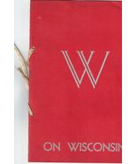1939  University of Wisconsin  Football Banquet Madison WIS - $24.99