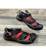 Keen Newport H2 Black Red Outdoor Water Sandals Shoes 1014258 Unisex Kids Size 4 - $18.81