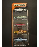 Matchbox 5 Pack MBX Road Cruiser 2 Mustang Caprice Kurtis Nova El Camino... - $9.00