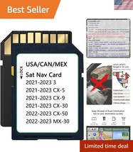 Premium 32GB Mazda Navigation SD Card – Easy Installation for 2021-2024 ... - $54.00