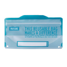 Russbe Reusable Statement Bags 8pcs (Blue) - Snack - £19.51 GBP