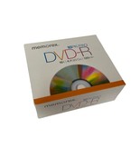 Memorex 10 Pack DVD-R Blank Discs In Jewel Cases 16x 4.7GB 120 Min Brand... - $126.03 MXN
