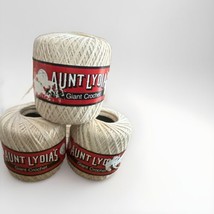 Lot Of 3 Aunt Lydia’s Giant Crochet #150 Color 202 - $14.45