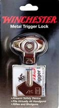Winchester GUN Trigger LOCK &amp;Key handgun pistol rifle shotgun security w... - $33.50
